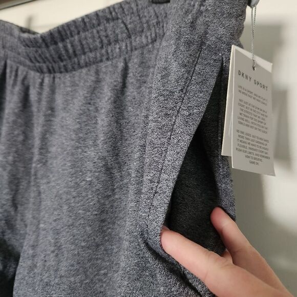 DKNY Sport Womens Logo High Rise Jogger Pants Size 1X - Picture 9 of 10